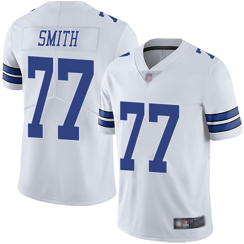 Men Dallas Cowboys Limited White Tyron Smith Road #77 Vapor Untouchable NFL Jersey